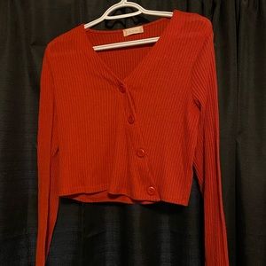 Altar’d state cropped long sleeve.